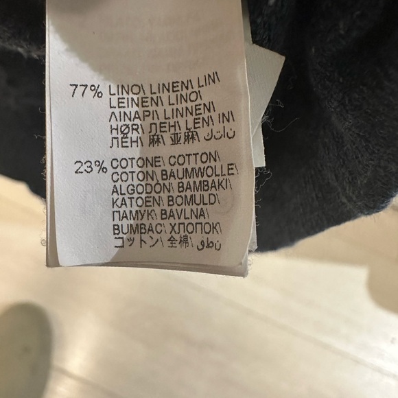 Brunello Cucinelli Blue Linen & Cotton Polo... - Picture 7 of 8